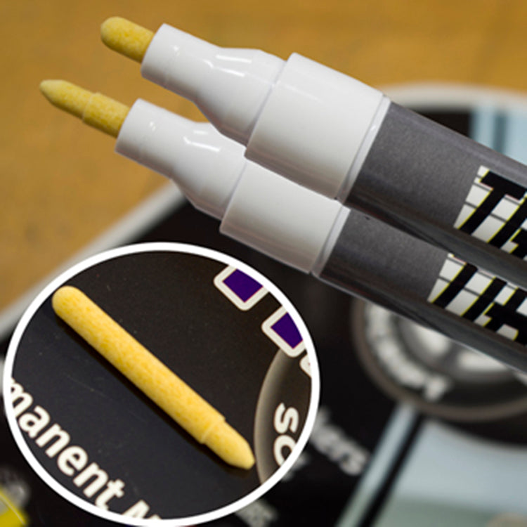 Precision Tire Marker Pens, Waterproof Permanent Paint Markers for Car  Tires Lettering